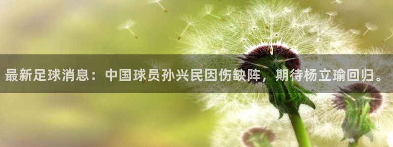 最新足球消息：中国球员孙兴民因伤缺阵，期待杨立瑜回归。