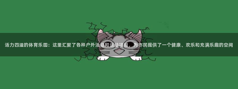 活力四溢的体育乐园：这里汇聚了各种户外活动和运动项目，为市民提供了一个健康、欢乐和充满乐趣的空间